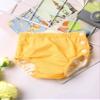 Moily Baby Girls Boys Swim Diapers Bloomer Button-up Washable Toddler Swimming Trunks Shorts Yellow 9-12 Months view 3
