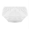 Moily Baby Girls Boys Swim Diapers Bloomer Button-up Washable Toddler Swimming Trunks Shorts White 6-9 Months view 2