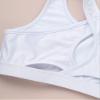 HULIJA Girls Kids Criss Cross Back Mock Neck Crop Tops Bra for Ballet Dance Sports Workout Activewear White 7-8 Years view 4