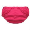 Moily Baby Girls Boys Swim Diapers Bloomer Button-up Washable Toddler Swimming Trunks Shorts Hot Pink 9-12 Months view 2