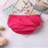Moily Baby Girls Boys Swim Diapers Bloomer Button-up Washable Toddler Swimming Trunks Shorts Hot Pink 9-12 Months view 4