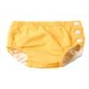 Moily Baby Girls Boys Swim Diapers Bloomer Button-up Washable Toddler Swimming Trunks Shorts Yellow 12-18 Months view 1