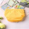 Moily Baby Girls Boys Swim Diapers Bloomer Button-up Washable Toddler Swimming Trunks Shorts Yellow 12-18 Months view 4