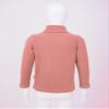 Hansber Baby Girls Boys Thermal Underwear Top Turtleneck T-Shirts Stretchy Long Sleeve Winter Baselayer Vest Pink 4-5 view 4