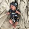 HINTINA Infant Baby Boys Dinosaur Shorts Outfits Dino Bodysuit Short Pants Summer Clothes Set 3-6 Months view 2