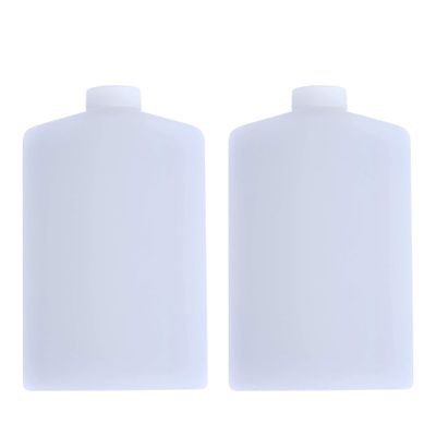 Mt. Sun Gear SportFlask Fighter Pilot Flask Great for Concerts, Fishing, Skiing, Backpacking, Hiking - 16oz US Military Issue Plastic Flask BPA Free Made in USA (Natural Pack of 2)