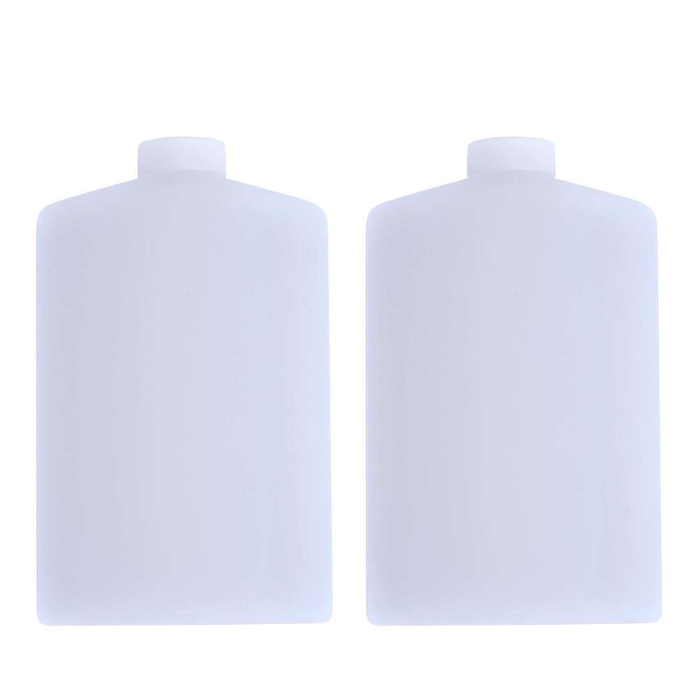 Mt. Sun Gear SportFlask Fighter Pilot Flask Great for Concerts, Fishing, Skiing, Backpacking, Hiking - 16oz US Military Issue Plastic Flask BPA Free Made in USA (Natural Pack of 2)