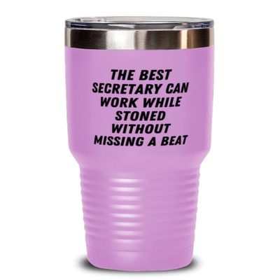 The Best Secretary Can Work While Stoned Without Missing a Beat