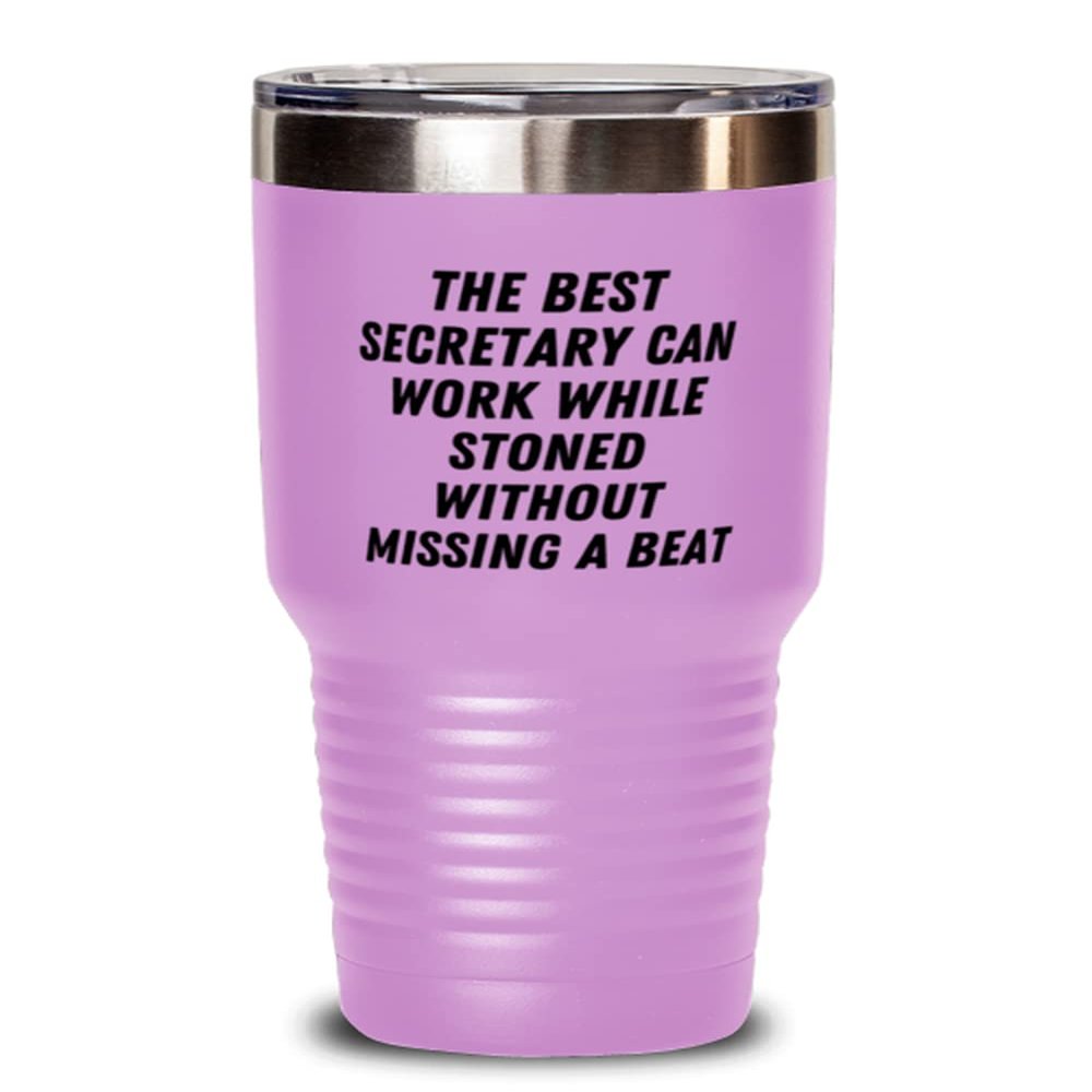 The Best Secretary Can Work While Stoned Without Missing a Beat