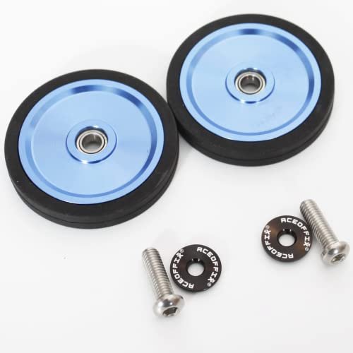 ACEOFFIX 52mm Lightweight Easy Wheels For BROMPTON folding bike BLUE
