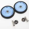 ACEOFFIX 52mm Lightweight Easy Wheels For BROMPTON folding bike BLUE view 1