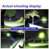 PINSAI Coon Hunting Lights,High Power LED Headlamp,Super Bright Rechargeable Headlight,Waterproof Outdoor Spotlight Flashlight,Portable Green red Head lamp for Fishing Camping view 3
