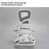 NC Snowboard BIndings,Adult Snowboard Binding Equipment (White, M) view 4
