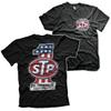 STP Officially Licensed American No. 1 Mens T-Shirt (Black), Small view 1