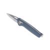 SOG One-Zero XR Easy-Opening Daily Carry Folding Knife with Aircraft-Grade Aluminum Handle | CRYO CPM S35VN Steel Blade, Smoke Gray/Chrome view 2