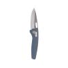 SOG One-Zero XR Easy-Opening Daily Carry Folding Knife with Aircraft-Grade Aluminum Handle | CRYO CPM S35VN Steel Blade, Smoke Gray/Chrome view 3