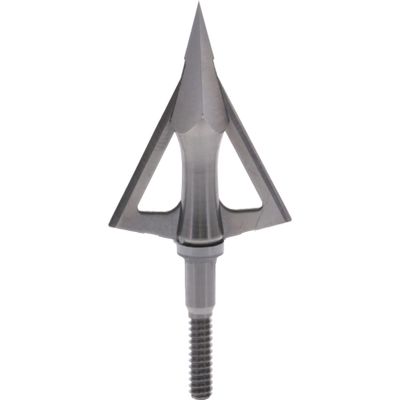 New Archery Products Endgame 2-Blade 100 Grain Titanium Razor-Sharp Fixed Blade Arrow Broadheads for Compound Bows (3 Pack)