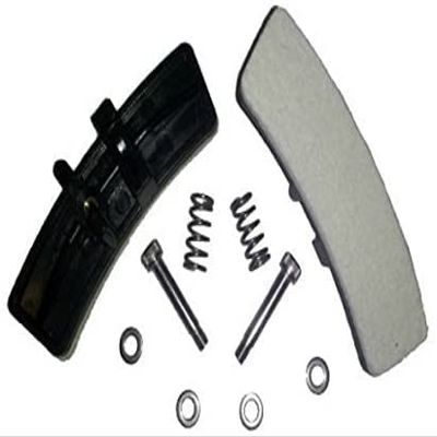 TreadLife Fitness Indoor Cycle Brake Pads Set - Compatible with Schwinn Johnny G Pro, Elite, IC Elite, IC Evolution, Pro Indoor Cycling Bikes - Black Resin