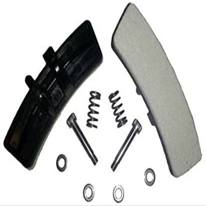 TreadLife Fitness Indoor Cycle Brake Pads Set - Compatible with Schwinn Johnny G Pro, Elite, IC Elite, IC Evolution, Pro Indoor Cycling Bikes - Black Resin