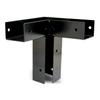 HME 11-Gauge Powder-Coated Steel Durable Ground Blind Platform Bracket 4 Pack - For Use With 4x4 Wooden Beams (Not Included) view 2