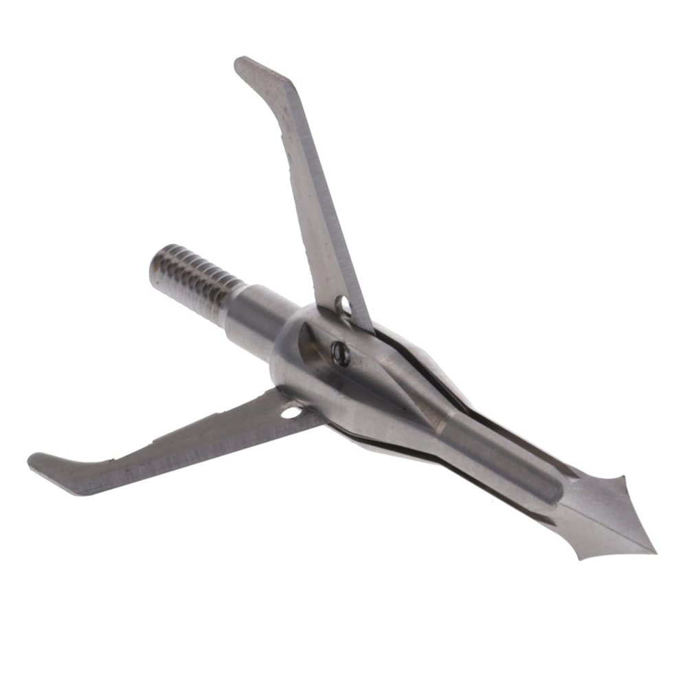 New Archery Products Spitfire 3 Titanium 100 Grain Front-Deploying Archery Bowhunting Mechanical Broadhead - 3 Pack