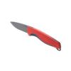 SOG Aegis FX Corrosion-Resistant Outdoor Survival Fixed Blade Knife | CRYO 4116 Krupps Steel | GRN Rubber Handle | UMS Sheath, Rescue Red/Indigo view 2