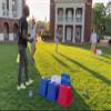 Cornhole Airmail Box Bag Pong - 12 Airmail Boxes (6 Yellow & 6 White) - The Ultimate Cornhole Bag Pong Game Play Experience view 4