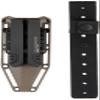 SOG Recondo FX Partially Serrated Fixed-Blade Tactical Duty Knife |Full-Tang CRYO 440C Stainless Steel Blade | Rubberized Grip, FDE view 4