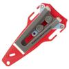 SOG Altair FX Lightweight Compact Multi-Functional Fixed Blade Knife | CRYO 154CM Steel | UMS Sheath | Removable GRN Handle, Canyon Red view 3
