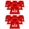 Cornhole Airmail Box Bag Pong - 12 Red Airmail Boxes - The Ultimate Cornhole Bag Pong Game Play Experience view 1