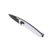SOG One-Zero XR Easy-Opening Daily Carry Folding Knife with Aircraft-Grade Aluminum Handle | CRYO CPM S35VN Steel Blade, White/Black Chrome view 1