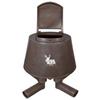BOSS BUCK Hunting Durable Lightweight Plastic Windproof Waterproof Gravity Feed Deer Post Feeder with 4 Removable Tubes and Lid, 200 LB view 1