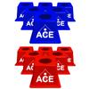 CornholeAce Cornhole Airmail Box Bag Pong - 12 Airmail Boxes (6 Blue & 6 Red) - The Ultimate Game Play Experience view 1