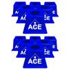 Cornhole Airmail Box Bag Pong - 12 Blue Airmail Boxes - The Ultimate Cornhole Bag Pong Game Play Experience view 1
