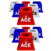 CornholeAce Cornhole Airmail Box Bag Pong - USA Edition - 12 Airmail Boxes - The Ultimate Cornhole Bag Pong Game Play Experience view 1