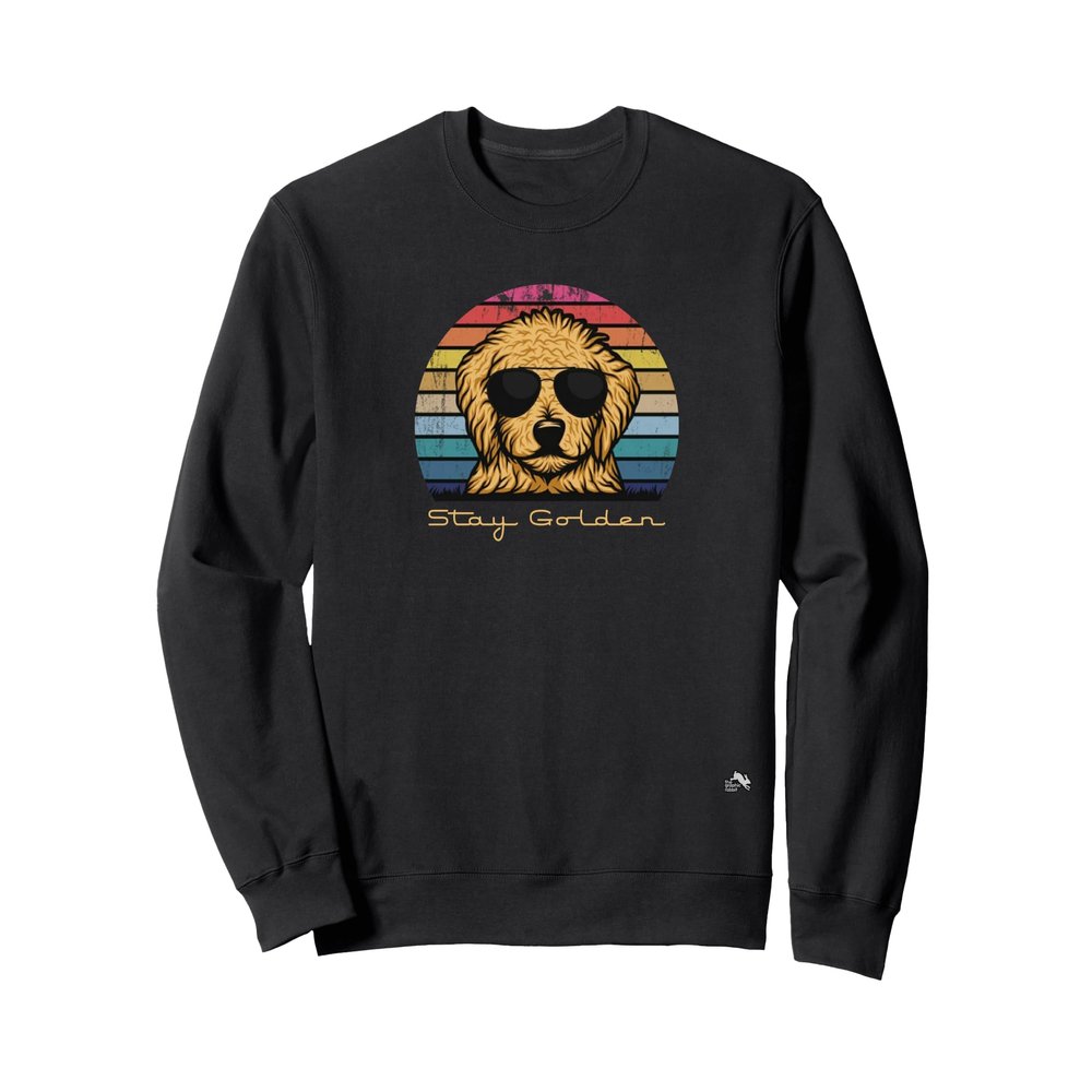 Stay Golden - Dood Doodle Goldendoodle Sweatshirt