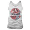 STP Officially Licensed Octane Booster Tank Top Vest Vest (White), Large view 1