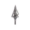 NAP Ignite Titanium 4-Blade 100-Grain 1 3/16" Cutting Diameter Durable Precise Fixed Blade Bow Hunting Broadhead - 3 Pack view 2