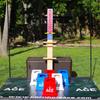 Cornhole Airmail Box Bag Pong - 12 Airmail Boxes (6 Blue & 6 Yellow) - The Ultimate Cornhole Bag Pong Game Play Experience view 2