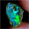07.60 Cts. Aaa Natural Rainbow Welo Fire Ethiopian Opal Rough Loose Gemstones view 1