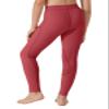 Willit Girls Horse Riding Pants Tights Kids Equestrian Breeches Knee-Patch Youth Schooling Tights Zipper Pockets Red XS view 2