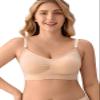 Angelhood 5 Pack Womens Maternity Breastfeeding Bra Seamless Wireless Sleep Bra with Bra Extenders view 2