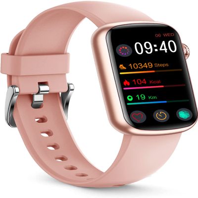 FITVII Slim Fitness Tracker with Blood Oxygen, Blood Pressure, 24/7 Heart Rate and Sleep Tracking, IP68 Waterproof Activity Trackers and Smart Watches with Step Tracker, Pedometer for Women Men