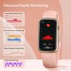 FITVII Slim Fitness Tracker with Blood Oxygen, Blood Pressure, 24/7 Heart Rate and Sleep Tracking, IP68 Waterproof Activity Trackers and Smart Watches with Step Tracker, Pedometer for Women Men view 3