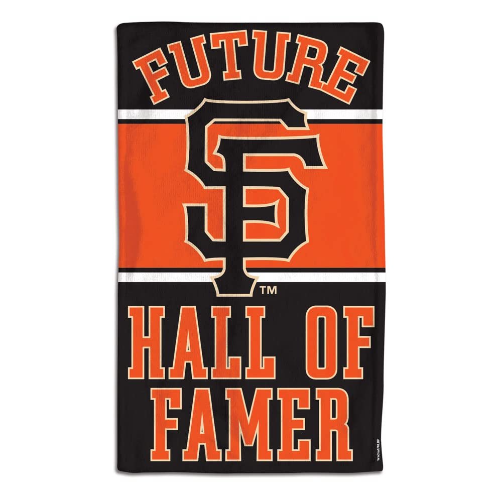 WinCraft 9960627666 10 x 17 in. San Francisco Giants Baby Burp Cloth