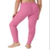 Willit Girls Horse Riding Pants Tights Kids Equestrian Breeches Knee-Patch Youth Schooling Tights Zipper Pockets Pink XL view 2
