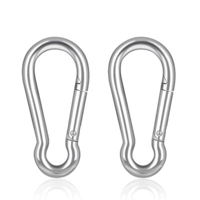 Lifesport Gear Heavy Duty Carabiner Clips 4 Inch, 316 Stainless Steel Spring Snap Hooks for Gym, Camping, Hiking Equipment, Outdoor Activities, M10 Carabiner Clip Set of 2