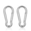 Lifesport Gear Heavy Duty Carabiner Clips 4 Inch, 316 Stainless Steel Spring Snap Hooks for Gym, Camping, Hiking Equipment, Outdoor Activities, M10 Carabiner Clip Set of 2 view 1