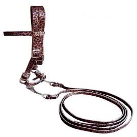 Cheetah Nylon Pony Bridle, Reins & Bit Set Sale!!