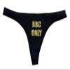 BBC Only Thong Panty Color and Style Options (Medium, Black-Gold) view 1